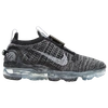 Nike Women's Air Vapormax 2020 Flyknit Running Sneakers From Finish Line In Black/white