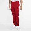Nike Men's Sportswear Club Fleece Sweatpants In University Red/obsidian/white