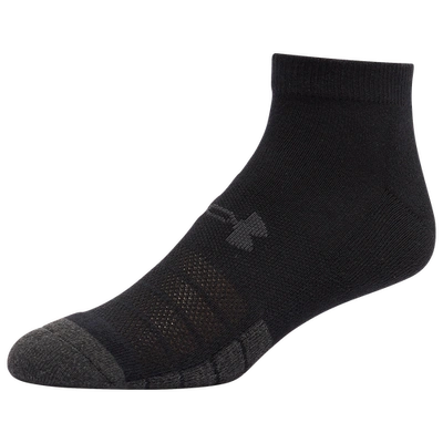 Under Armour 6 Pack Performance Tech Low Cut Socks In Black/graphite