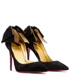 CHRISTIAN LOUBOUTIN RABAKATE 100 SUEDE PUMPS,P00523550