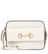 Gucci Horsebit 1955 Small Shoulder Bag In Mystic White