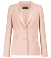 MAX MARA FAUST SATIN BLAZER,P00533817