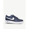 Nike Air Force 1 '07 Lv8 4 Sneaker In Navy White Leather
