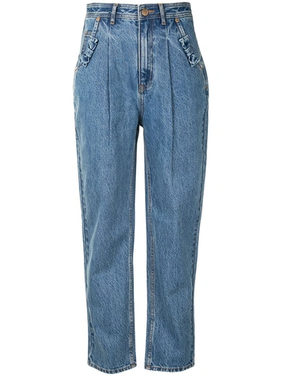 Alice Mccall Desire High-waisted Straight Jeans In Blue