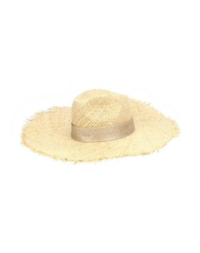 Oseree Hats In Beige