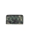 SAVE MY BAG SAVE MY BAG WOMAN WALLET MILITARY GREEN SIZE - POLYURETHANE, POLYESTER,46691090DK 1