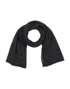 Alpha Studio Scarves In Steel Grey
