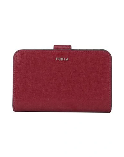 Furla Wallets In Maroon