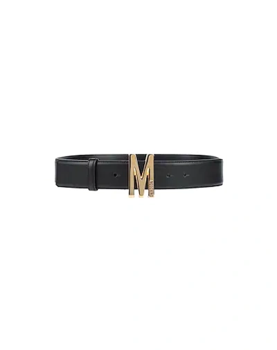 Moschino Regular Belt In Black