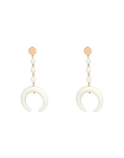 Taolei Earrings In White