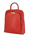 Tuscany Leather Backpack & Fanny Pack In Red