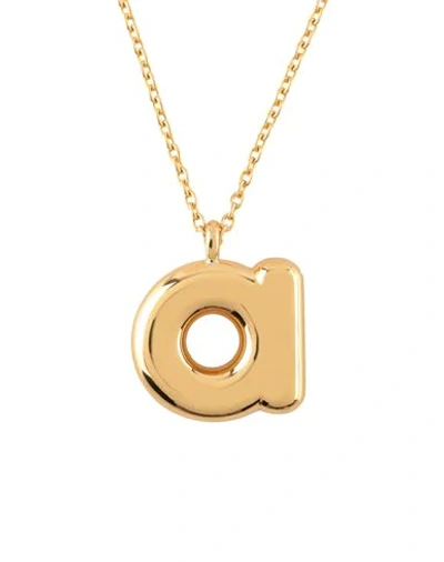 Marc Jacobs Necklace In Gold