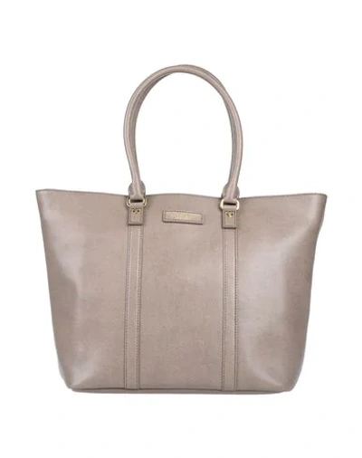 A.g. Spalding & Bros. 520 Fifth Avenue  New York Handbag In Dove Grey