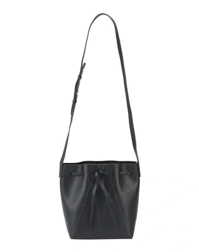 Alesya Orlova Cross-body Bags In Black