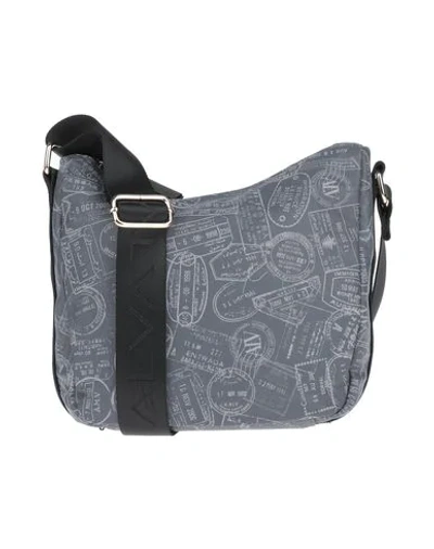 Alv Andare Lontano Viaggiando Cross-body Bags In Black