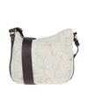 Alv Andare Lontano Viaggiando Cross-body Bags In Ivory