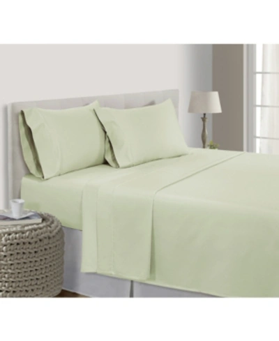 Addy Home Fashions 500 Thread Count 100% Long Staple Pima Cotton 4-piece Sheet Set Bedding In Mint
