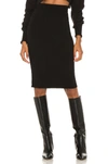 L AGENCE JESSICA 半身裙 – 黑色,LAGR-WQ11