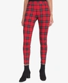 Sanctuary Runway Plaid Print Leggings In Cambridge Plaid