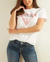 Guess Classic Logo T-shirt In White In Pure White