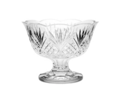 Godinger Dublin Footed Trifle Bowl In Clear