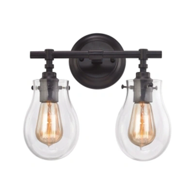 Elk Lighting Jaelyn 2 Light Vanity In Oil Rubbed Bronze