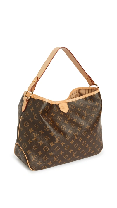 Pre-owned Louis Vuitton Monogram Delightful Pm Bag In Brown Multi