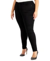 INC INTERNATIONAL CONCEPTS PLUS SIZE ESSEX SUPER SKINNY JEANS, CREATED FOR MACY'S