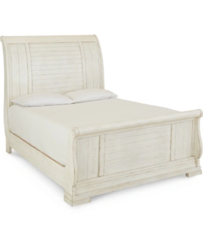 Furniture Trisha Yearwood Coming Home King Sleigh Bed In Chalk