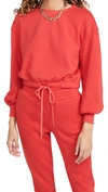 ALICE AND OLIVIA BERNETTA PULLOVER WITH DRAWSTRING,ALICE46134
