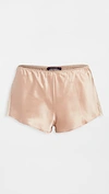 Journelle Charlotte Tap Shorts In Blush