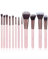 LUXIE 12-PC. SIGNATURE ROSE GOLD MAKEUP BRUSH SET