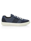 PRADA STRATUS COLORBLOCK MESH SNEAKERS,400011881035