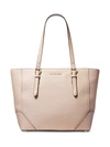 Michael Michael Kors Women's Large Aria Leather Tote In Soft Pink
