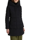 Woolrich Women's Puffy Prescott Quilted Parka In Midnight Blue