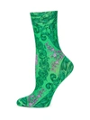 VERSACE BAROCCO MOSAIC-PRINT SOCKS,400013182933