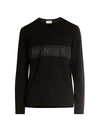 MONCLER LONG-SLEEVE INLAY LOGO T-SHIRT,400013327098