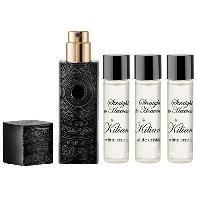 Kilian Straight To Heaven, White Cristal Travel Spray Set 4 X 0.25 oz/ 7.5 ml Refill Set