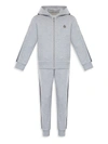 MONCLER LITTLE KID'S & KID'S 2-PIECE COMPLETO SIDE-STRIPED HOODIE & JOGGERS SET,400013420326
