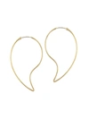 Birks Women's Pétale 18k Yellow Gold Large Hoop Earrings