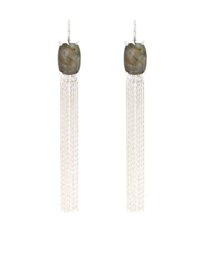 Wouters & Hendrix Forget The Lady With The Bracelet Drop Earrings In Silver