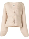 Khaite Woman Cardigan Ivory Size Xs Cashmere In Neutrals