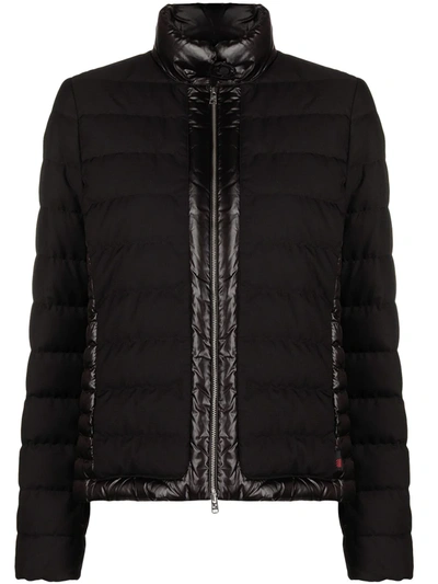 Woolrich Quilted Padded Jacket In Black
