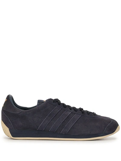 Khaite X Adidas Originals Country Og Trainers In Blue