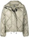 ADIDAS BY STELLA MCCARTNEY DETACHABLE SLEEVES QUILTED PADDED JACKET