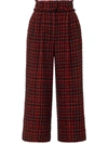 DOLCE & GABBANA CROPPED TWEED CULOTTES