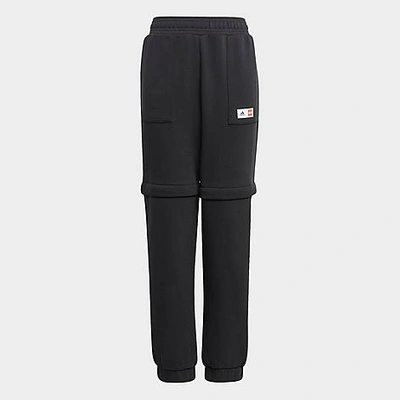 Adidas Originals Adidas Kids' X Classic Lego® Two-in-one Slim Jogger Training Pants In Black/mystery