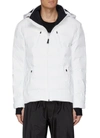 Aztech Mountain 'nuke Suit' Hooded Waterproof Puffer Jacket In White