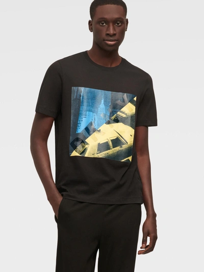 Dkny Men's Taxi Graphic Tee - In Black