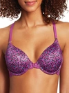 Maidenform One Fab Fit Extra Coverage T-back T-shirt Bra In Phlox Floral